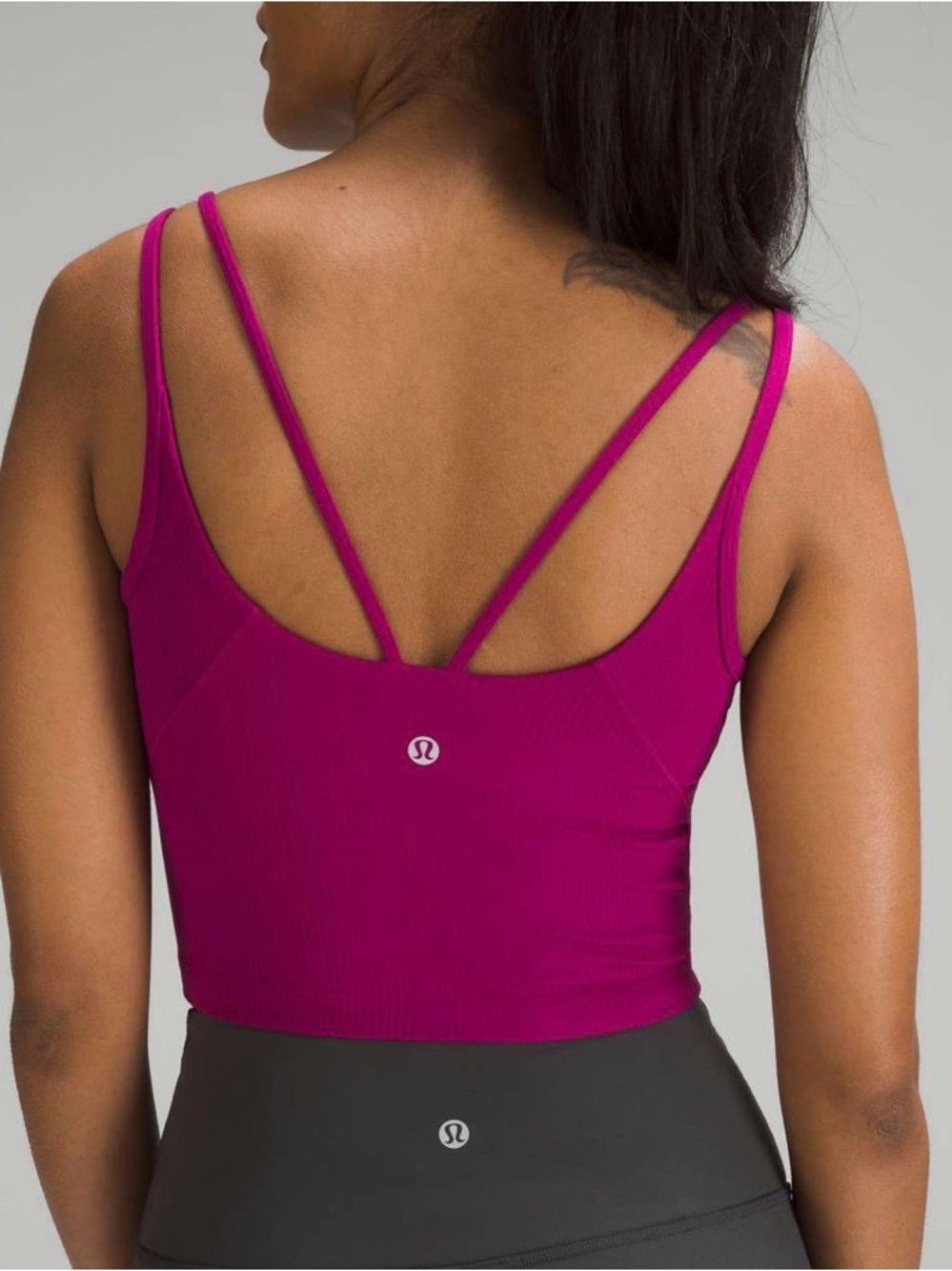 Lululemon Align Strappy Ribbed Padded Tank Top‎ Nulu Built in Bra - Picture 3 of 9
